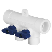 Коллектор из PP-R  40*20*2 вых.( син.) TEBO