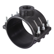 Седелка 160х 3/4" болт ПНД TR-SK