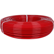 STOUT Труба из сшит. п/э PEX-a 16*2.0 (500м) красная, с кислородным слоем