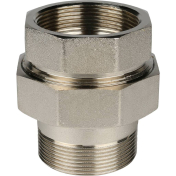 STOUT Американка В/Н 2" никелированная, уплотнение o-ring кольцо