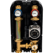 STOUT  Насосная группа с 3-х ход. приводным смесителем 1 1/4"c нас. Grundfos UPSO 32-65 DN 32.39kw