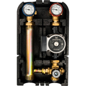 STOUT  Насосная группа с термостатическим смесительным клапаном 1" с нас.Grundfos UPSO 25-65