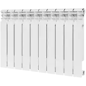 Радиатор бим. ROMMER PROFI (RAL9016) Bl500х80 10-секц.