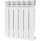 Радиатор бим. ROMMER PROFI (RAL9016) Bl500х80  6-секц.