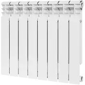 Радиатор бим. ROMMER PROFI (RAL9016) Bl500х80  8-секц.