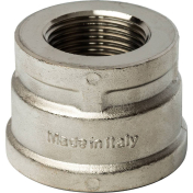 STOUT Муфта переходная  1 1/2"х 1" никелированная