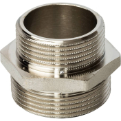 STOUT Ниппель НН переходной  никелированный  1 1/2"х11/4"
