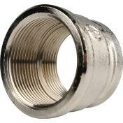 STOUT Муфта переходная  1 1/2"х1 1/4" никелированная