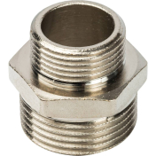 STOUT Ниппель НН переходной  никелированный    1 х 3/4"