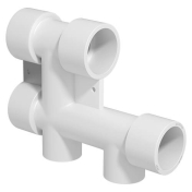 Распределительный блок 25x20 (серый цв.) TR-TB-Gr  TEBO