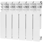 Радиатор бим. ROMMER PROFI (RAL9016) Bl350х80 6-секц.