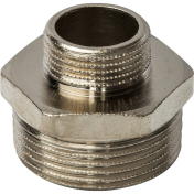 STOUT Ниппель НН переходной  никелированный   1 1/4" х3/4"