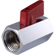 STOUT Кран шаровой мини  вн-вн  1/2"