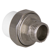 Муфта комб. разъемная нар.р.(американка) 20x 3/4" O-ring TR-TB TEBO (20/200)