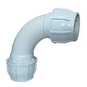 Отвод компрессионный радиусный ПП D 110*90° СИНИКОН (1/1)
